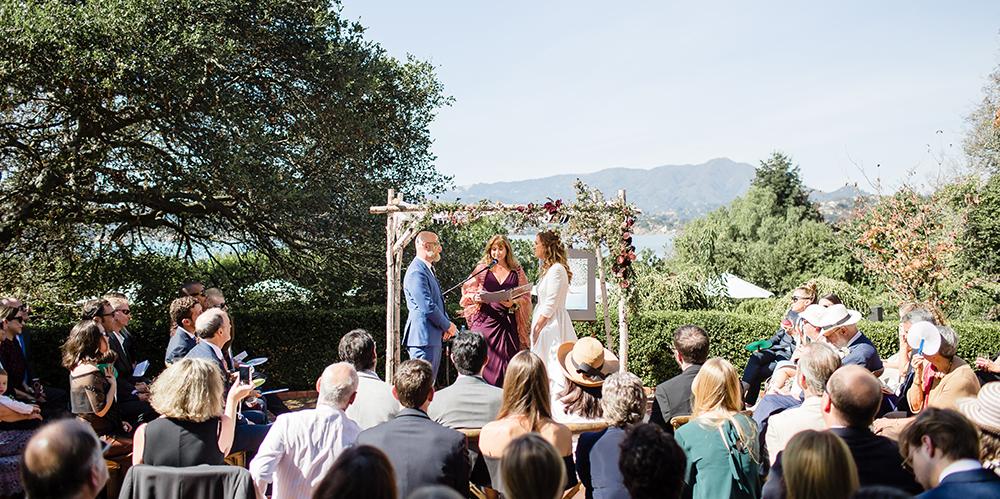 The Landmarks Art & Garden Center weddings in Tiburon CA