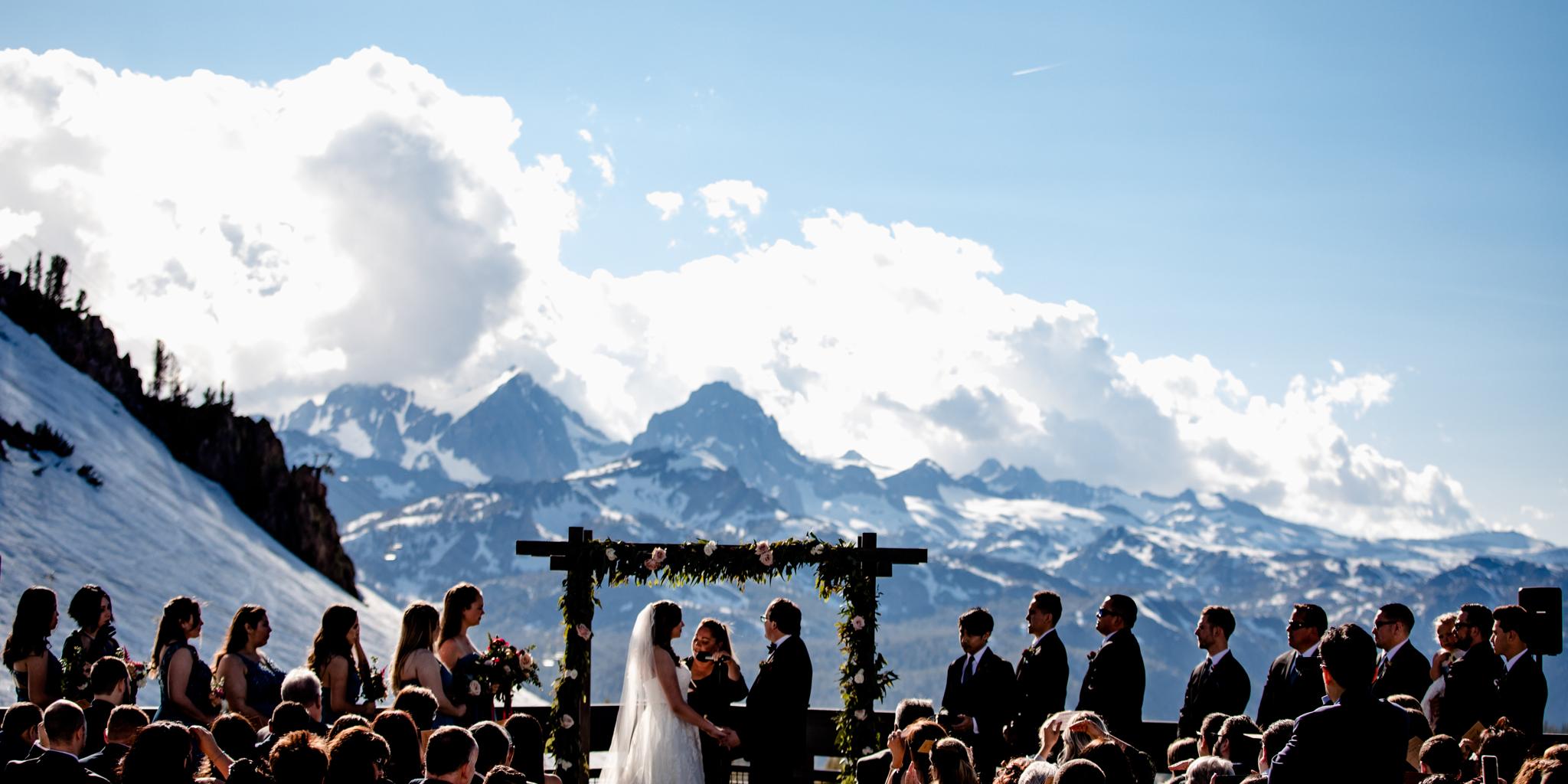Mammoth Mountain - Sundecks, Mill Café, and McCoy Station weddings in Mammoth Lakes CA