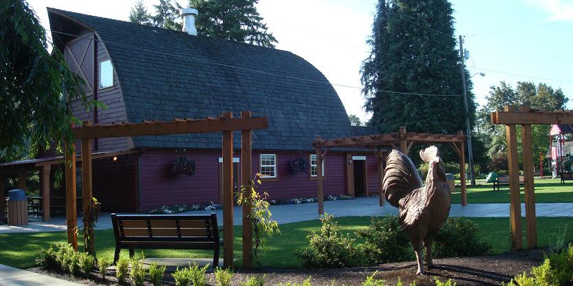 Jennings Park Barn and Plaza weddings in Marysville WA