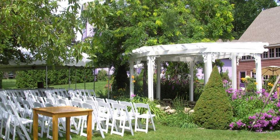 The Hollyhock House & Garden weddings in Kewaunee WI