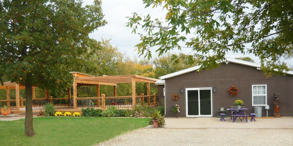 Redbud Party Barn weddings in Douglass KS