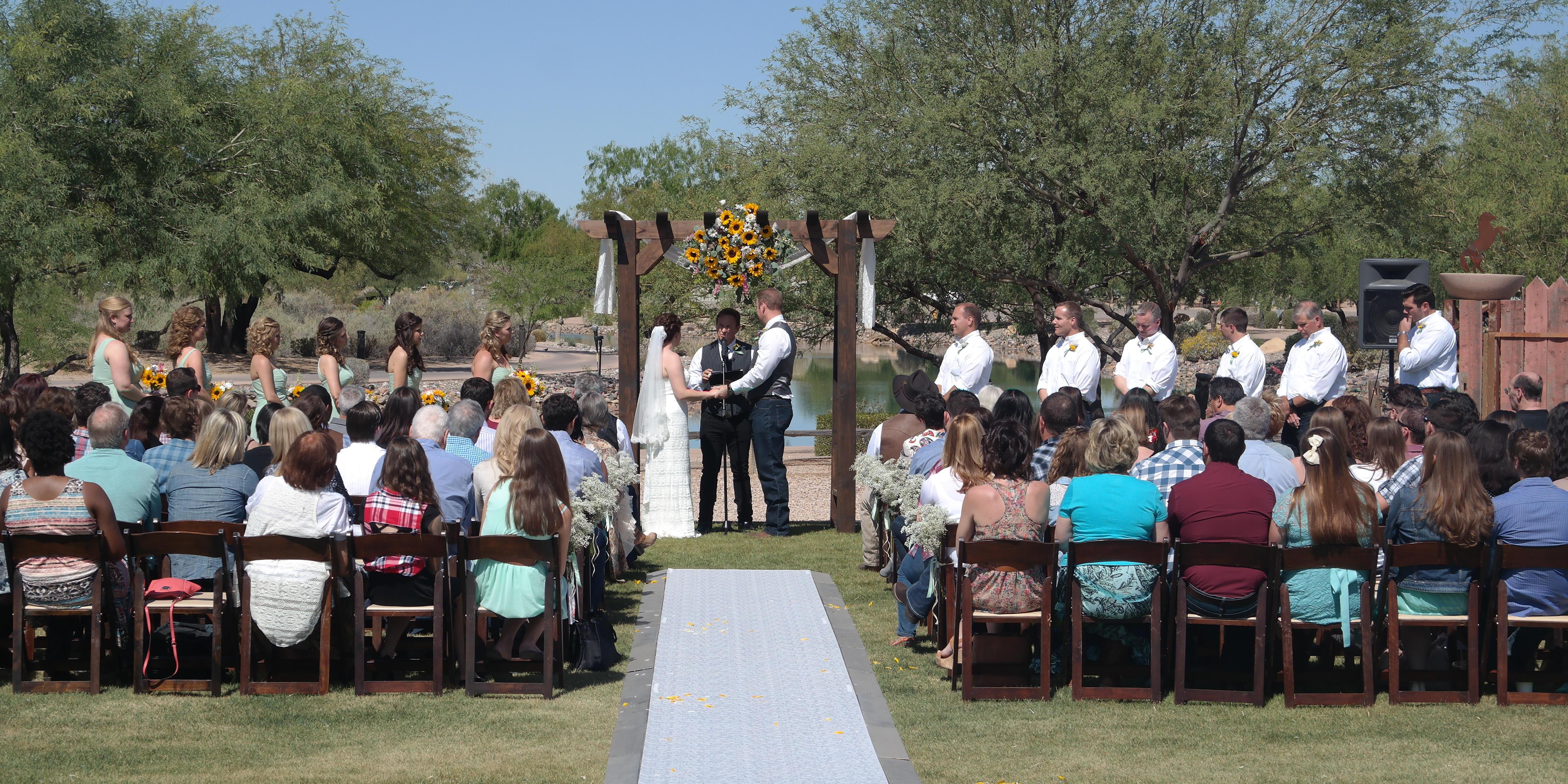 Rawhide Western Town & Event Center weddings in Chandler AZ