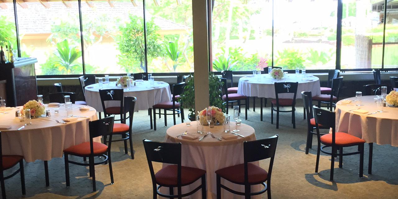 Hukilau Lanai weddings in Kapaa HI