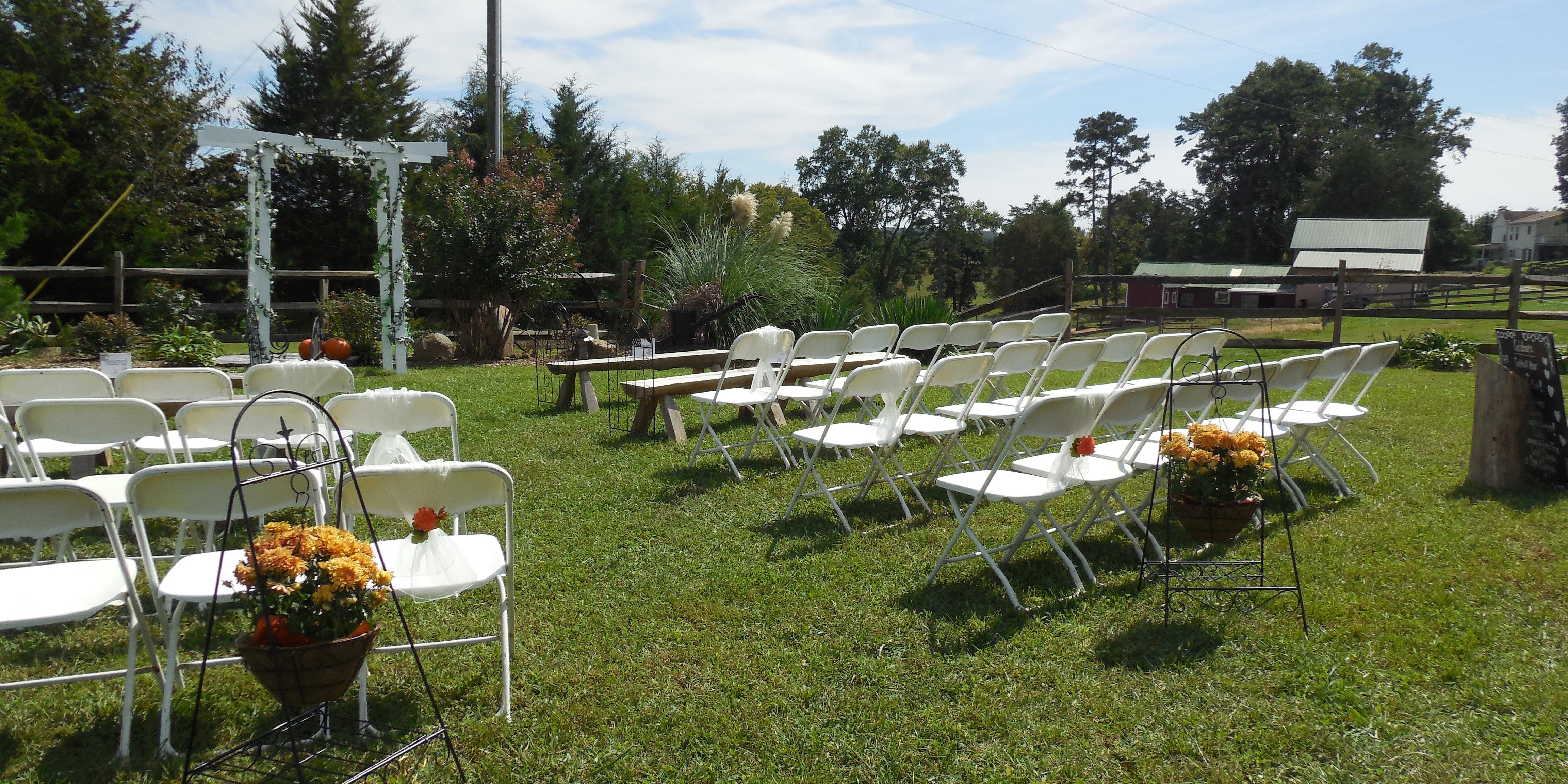 CornerStone Farm weddings in Red Oak VA