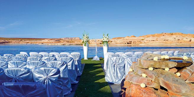 Antelope Point Marina weddings in Page AZ