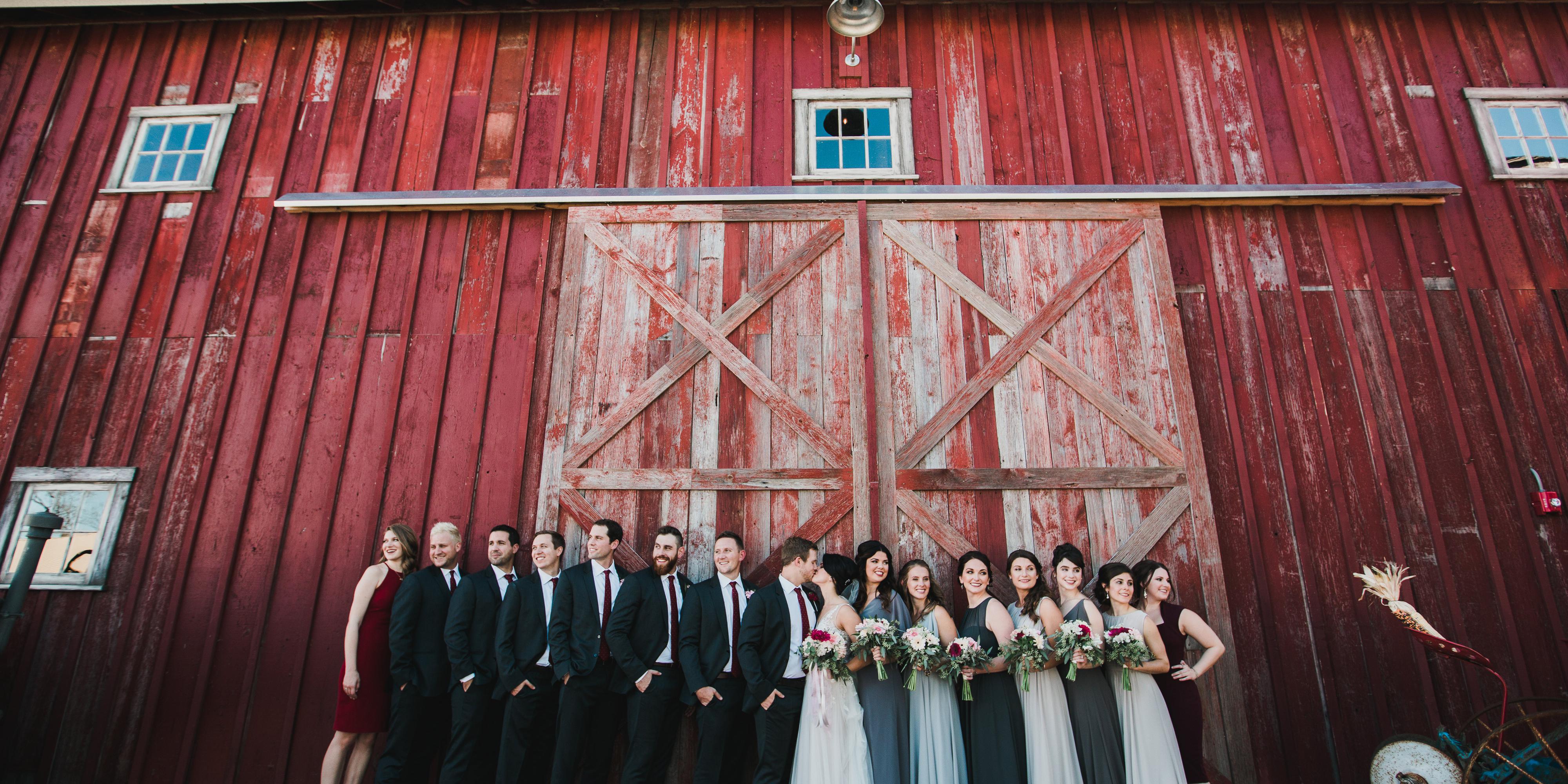 Blissful Barn weddings in Three Oaks MI
