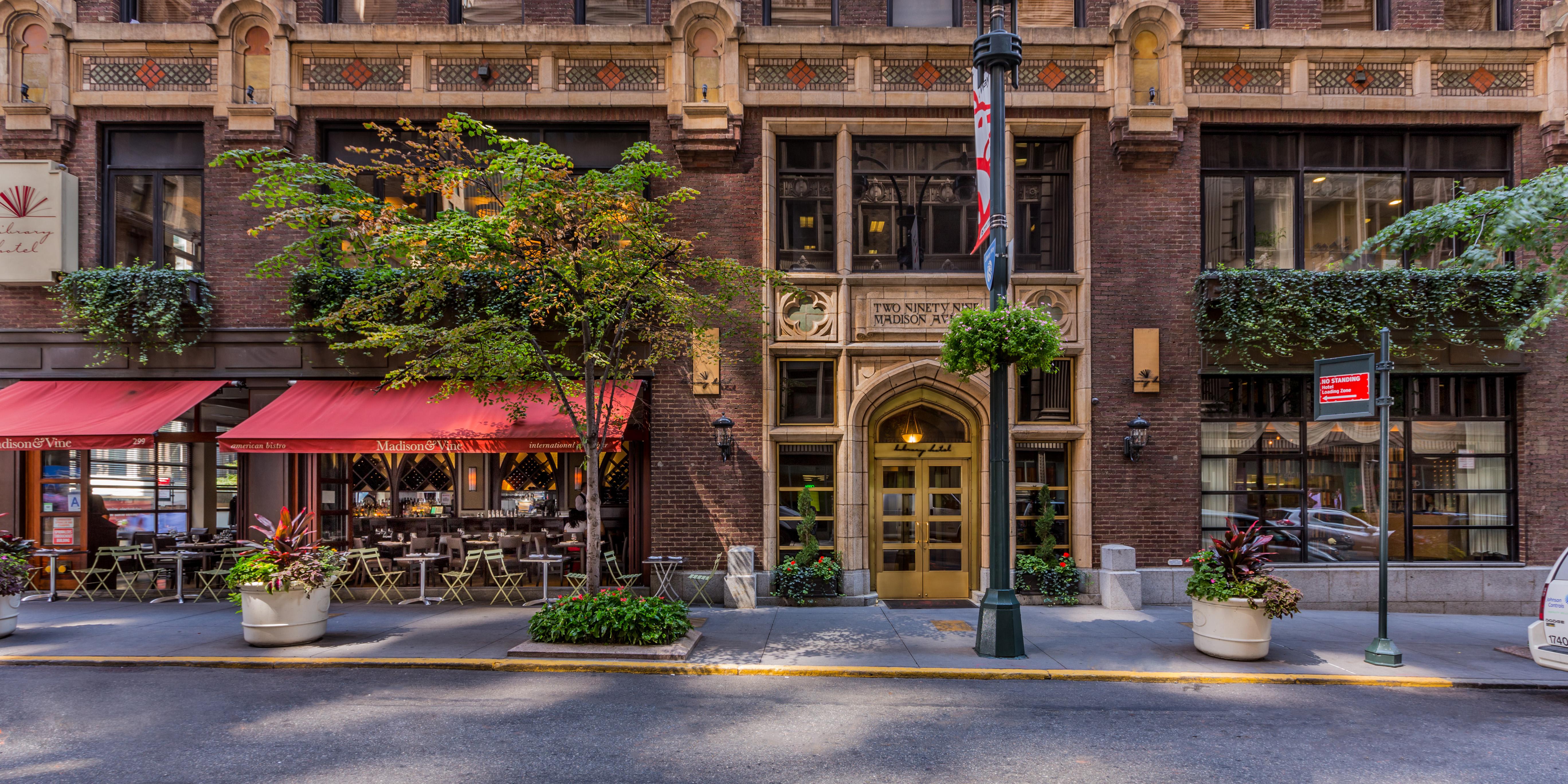 The Library Hotel weddings in New York NY