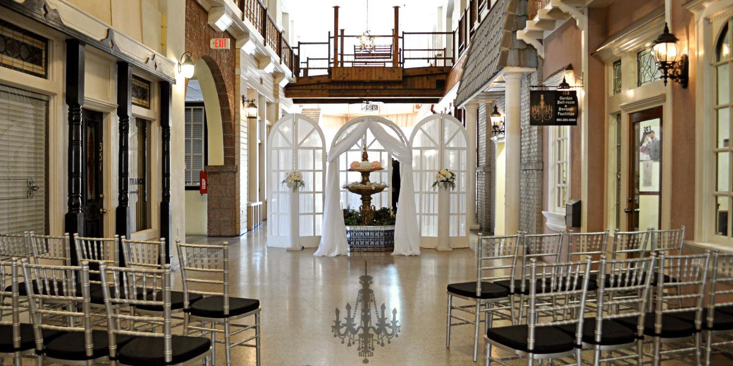 The Garden Ballroom weddings in Winter Haven FL